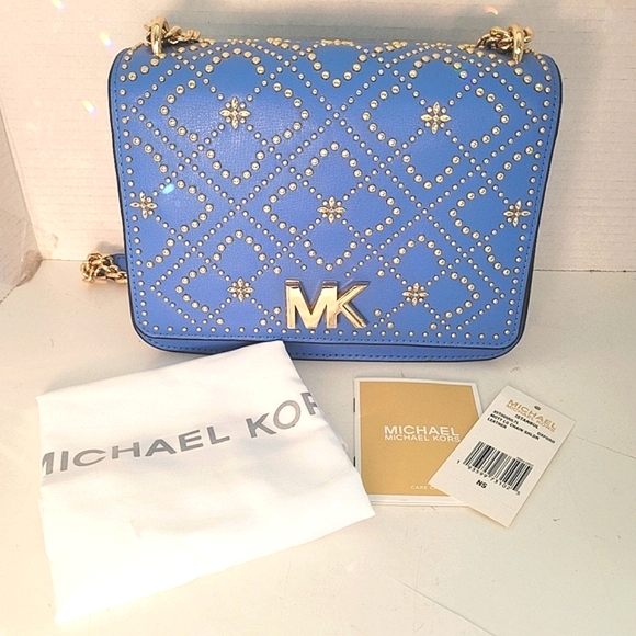 MICHAEL KORS ISTANBUL MOTT LARGE CHAIN SHOULDER - Picture 1 of 15